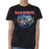 Iron Maiden Unisex majica Wasted Years Circle M