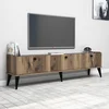 Hanah home TV Komoda Lidya Bež-Mermer