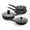 BE Living Komplet 4 ponve Delight Black