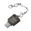 slomart LogiLink čitalnik kartic microSD USB-C, obesek