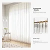Mercury Home Textiles Zavesa, 180×250cm, Bela
