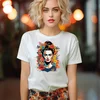 Camiseta Majica sa štampanim printom Cam 393, Ženska, Bela
