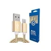 XWAVE Kabl USB2.0 na Micro USB 2 m/ 2A / aluminium/ upleteni/ zlatna