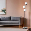 Aberto Design Podna lampa Judy , 150 cm, E27, Crna