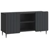 TV ormar Crna 102 x 34,5 x 52 cm Konstruirano drvo
