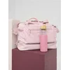Sinsay - Najlonska putna torba za rame - pastelno roze