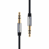 REMAX mini jack 3,5 mm pomožni kabel remax rl-l200, 2 m (črn)