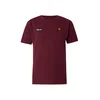 ELLESSE Majica Floran oranžna / karminsko rdeča / črna / bela