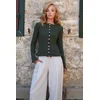 Trend Alacati Stili Ženska bluza Alc-X14533, Zelena