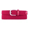 Ženski pas Alberto Basic Braided Purple 85 cm