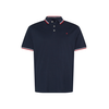 Jack&Jones Plus Moška polo majica Slim Fit JJEPAULOS 12143859 Navy Blaze r (Velikost 7XL)