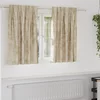 Baršunaste zavjese sa zavjesama 2 pcs Krema 140 x 140 cm Baršun