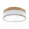 Brilagi - LED plafonsko svetlo BELLADONNA 3xE27/15W/230V prečnik 50 cm bela/hrast