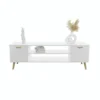 shumee RTV Focus omarica bela 135 cm - skandinavska