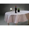 Stolnjak Ovalni 160x220cm Pink color Linije