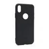 Futrola ULTRA TANKI KOLOR za Iphone X crna