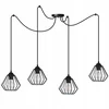 GH VISEČA STOPLOŠNA SVETILKA SPIDER loft E27 LED