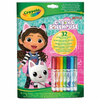 Crayola Barvni in Aktivnost: Gabbyina hiša za punčke, zvezek z aktivnostmi s 7 markerji