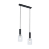 Jupiter 1868 - TU2 - Viseći luster na sajli TULUZA 2xE27/60W/230V srebran