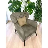 Hrast Fotelja Tesla Bari 103, 80 x 80 x 90cm, Krem