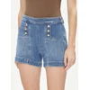 Liu Jo Jeans kratke hlače UA4112 D4611 Modra Slim Fit