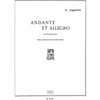 GAGNEBIN:ANDANTE ET ALLEGRO CLARINETTE ET PIANO