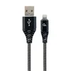 Gembird USB kabl USB 2.0 USB A USB C Crno, Belo