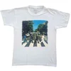 The Beatles Vintage Abbey Road (Back Print) White L Majica