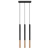 Sollux SL.0889 - Luster na sajli MOSAIC 3xG9/12W/230V crna/bakar