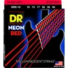 Set strun za električno kitaro Neon Red NRE-10 DR Strings