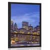 Plakat most v Brooklynu - 40x60 black
