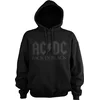 AC/DC Kapuco Back In Black Unisex Black XL