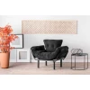 Atelier del Sofa Fotelja Nitta 95x85x70cm Crna