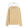 Tommy Jeans Majica bež / bela