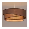 Brilagi - Luster na sajli ARROW 1xE27/60W/230V prečnik 45 cm braon