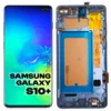 shumee LCD zaslon + zaslon na dotik Samsung Galaxy S10 Plus G975 Incell črn okvir