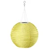 SOLVINDEN LED solarna visilica, napolju kugla/žuta, 30 cm
