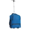 CabinFly Aircruiser Hybrid 40x30x20 Backpack with Wheels For Ryanair Wizzair Transavia Vueling Carry-on Luggage Blue