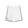 PUMA Športne hlače Hoops Team črna/bela