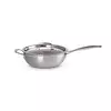 Ponev za praženje CLASSIC 24 cm, 3,3 l, srebrna, nerjaveče jeklo, Le Creuset