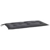 Vidaxl Blazina za vrtno klop antracit 110x50x7 cm oxford tkanina