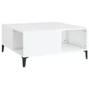 Vidaxl Klubska mizica 80x80x36,5 cm inženirski les