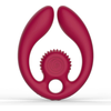 SVibe GIZI Duo Burgundy - Dual Intimate Massager for Couples, Remote Control SVSNLGD-BU