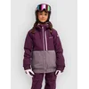 Roxy Crystal Clear Girl Kids Jacket blackberry wine