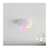 Brilagi - LED RGBW prigušiva plafonsko svetlo za kupatilo CLARE 1xE27/9W/230V IP54 Wi-Fi bela