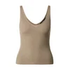 VERO MODA Top z naramnicami VMGLORY kaki