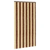 vidaXL vidaXL Zaslon proti insektom Chenille Rjava in bež 118 x 220 cm, (5000247236)