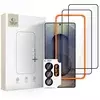 Tech-protect Easy Set 3x zaščitno steklo za Samsung Galaxy S26 Ultra, črno