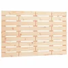 Vidaxl Stensko posteljno vzglavje 81x3x63 cm trdna borovina