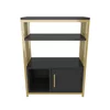 Conceptum Hypnose Polica 60?x80x29,6cm Antracit-Zlatna